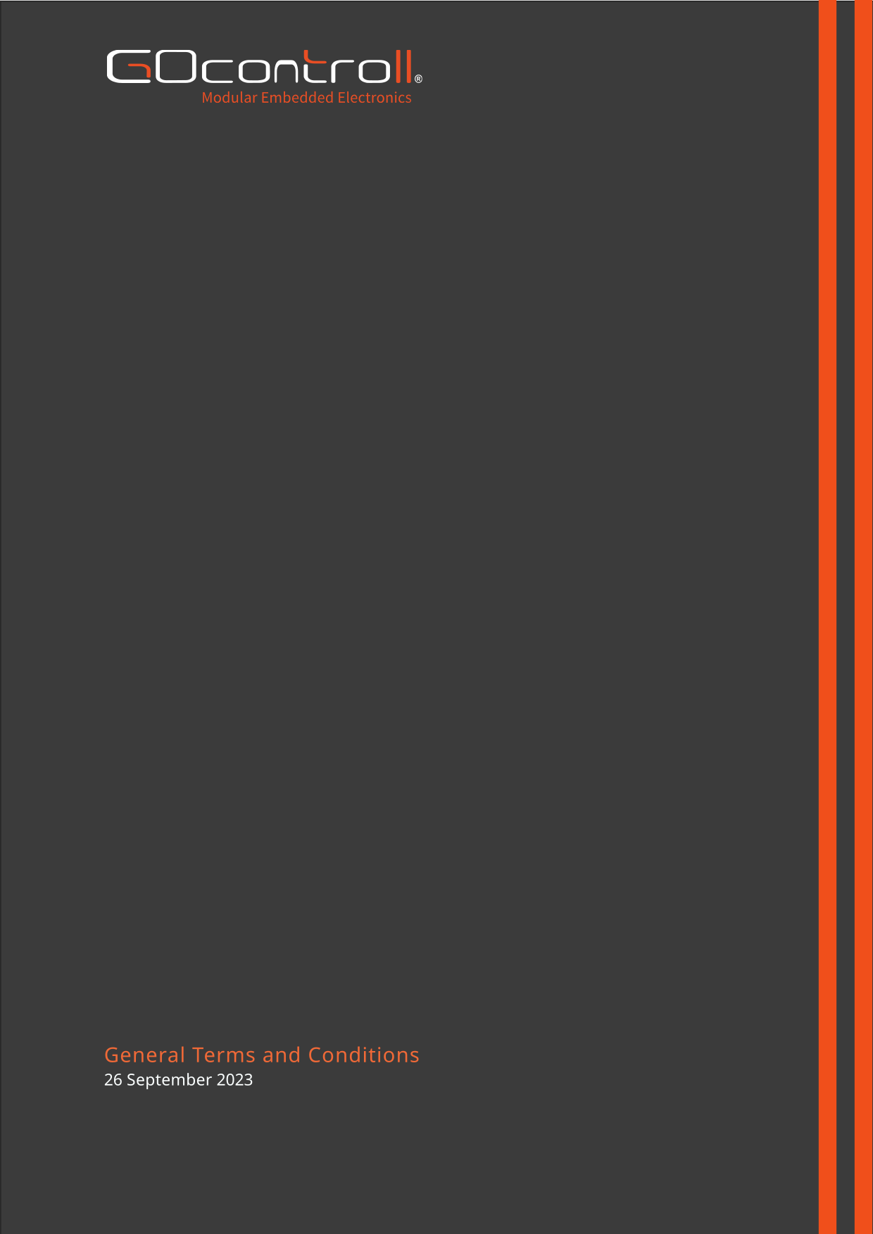General Terms and Conditions GOcontroll