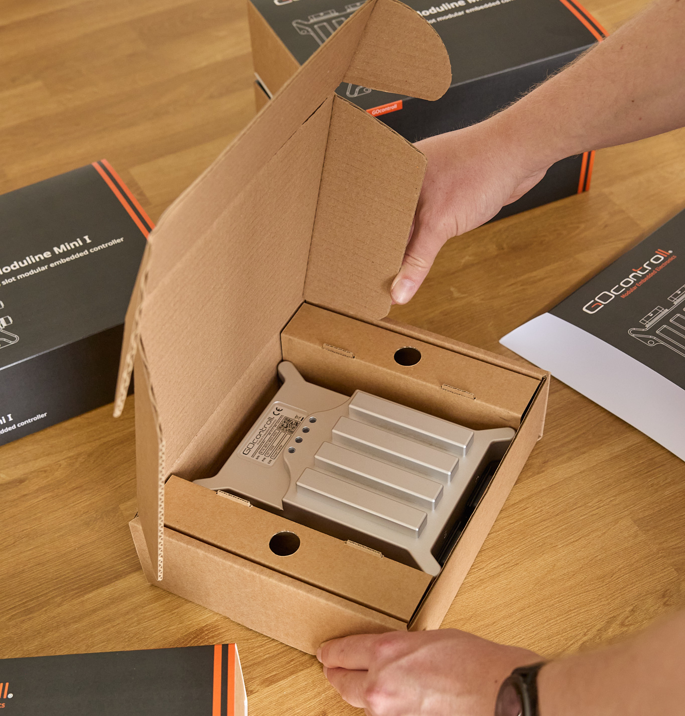 Delivery of custom electronics