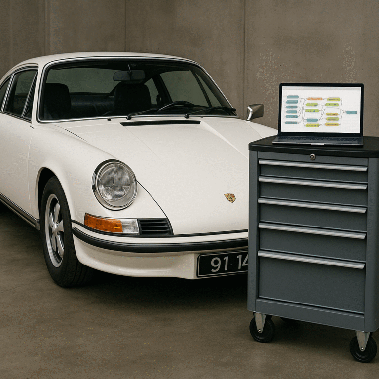 Porsche with Node-RED