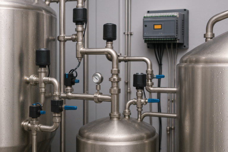 Fully Automated Brewery Control