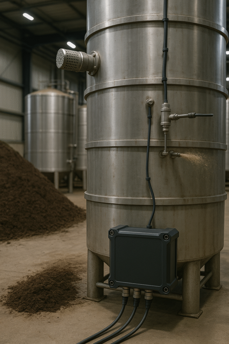Control Platform for Vertical Composting Systems