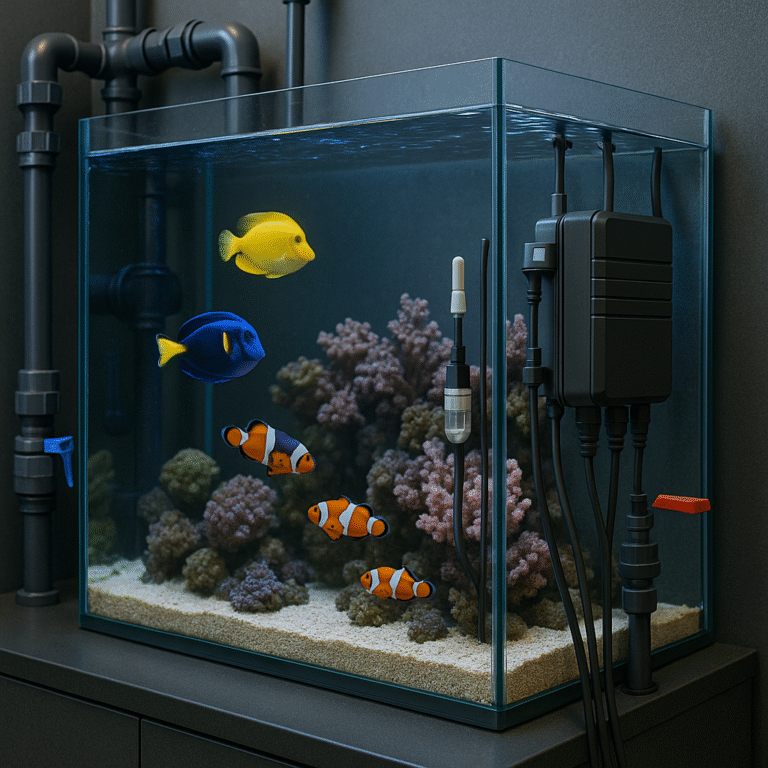 Smart Aquarium Water Quality Control