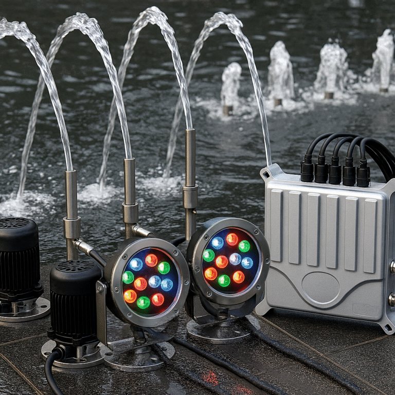 Fountain Show Control with Moduline L4