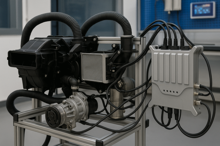 Modular Controller for Automotive HVAC Testing