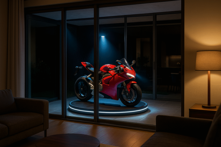 Smart Rotating Vehicle Display Control