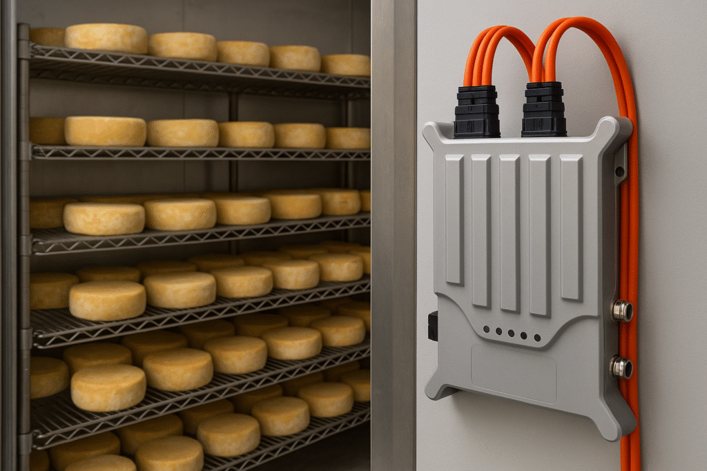 Smart Modular Control for Cheese Aging