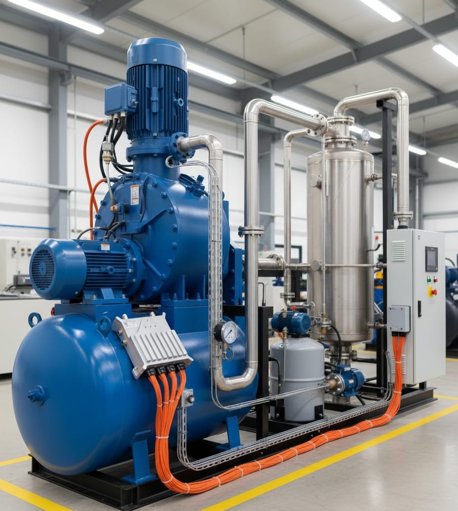 Thermal Energy Recovery From Industrial Compressors