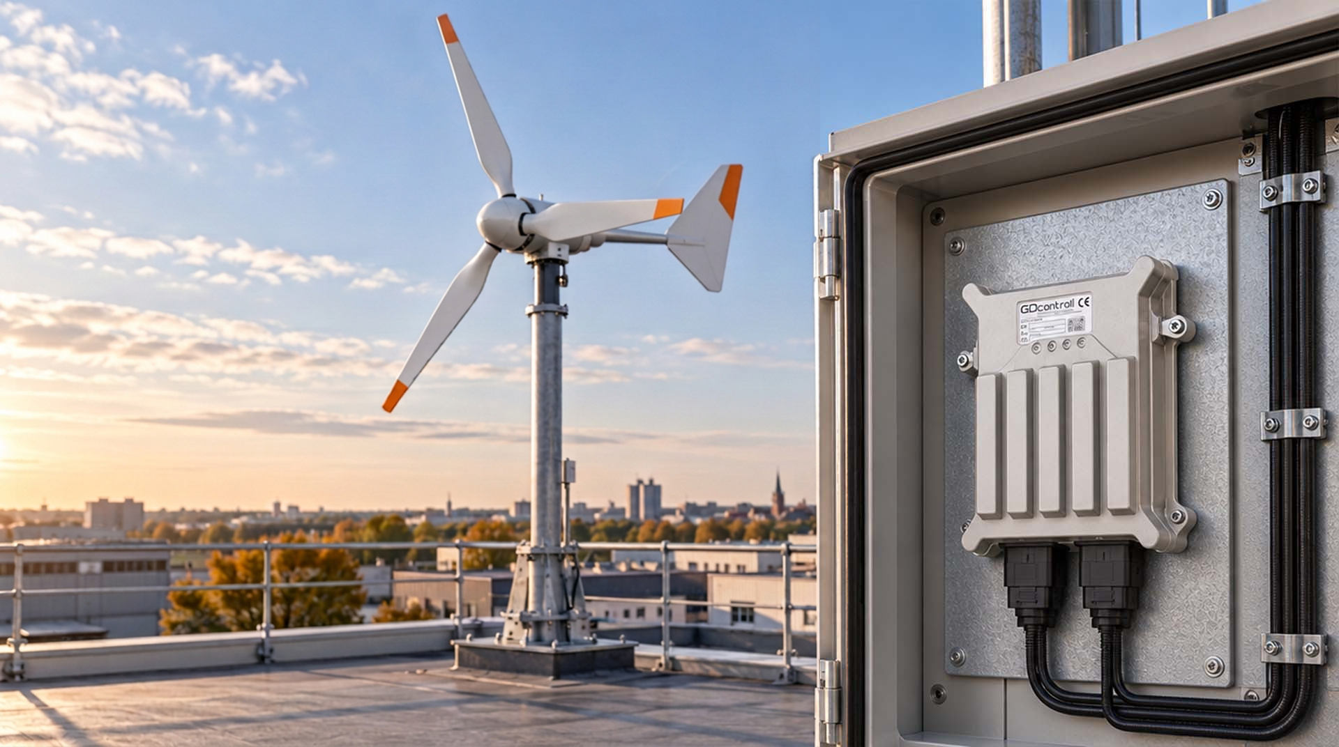 Ultimate Rooftop Wind Turbine Control Node: Modular Monitoring