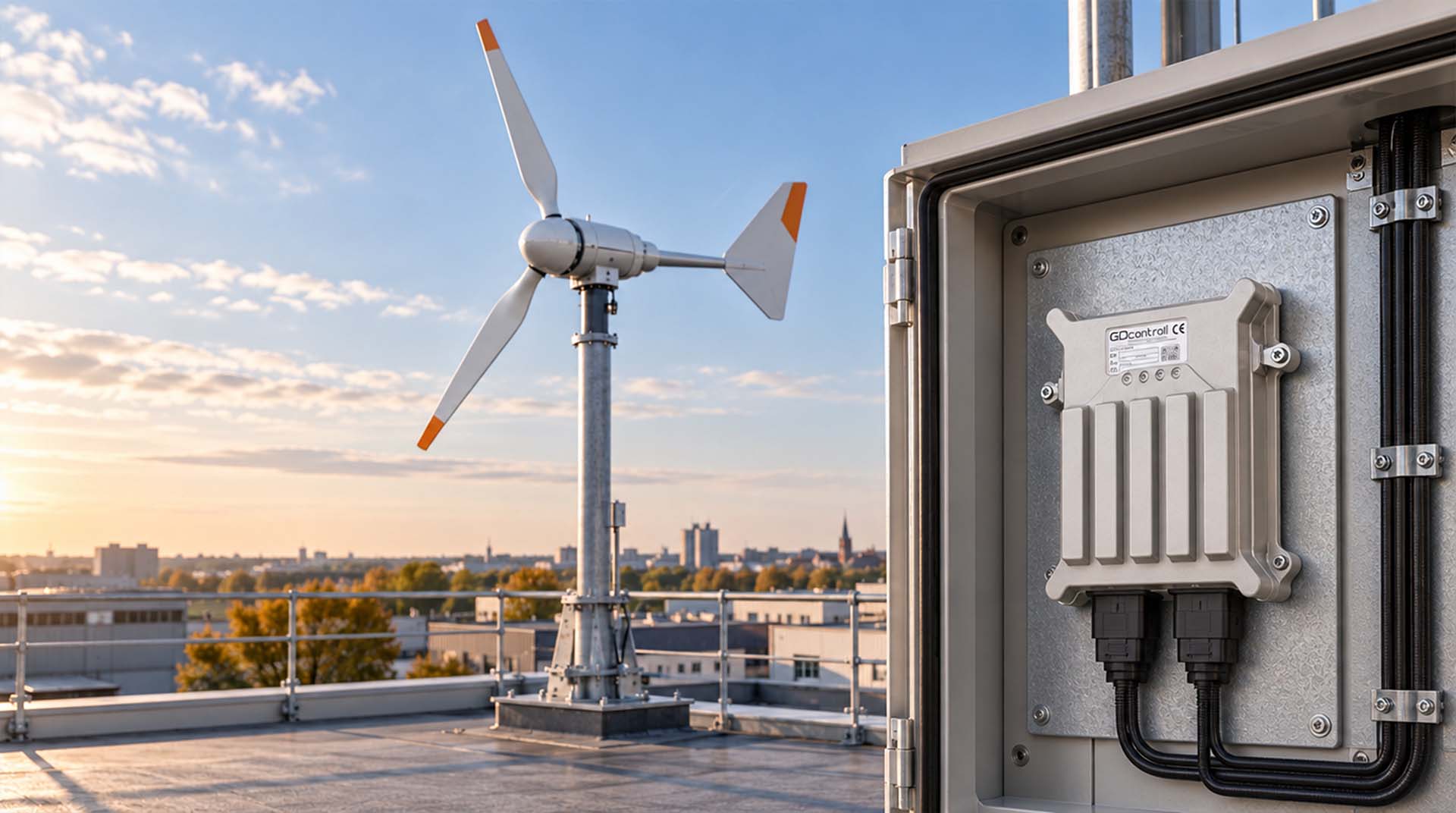Rooftop Wind Turbine Control Node: Modular Control and Monitoring